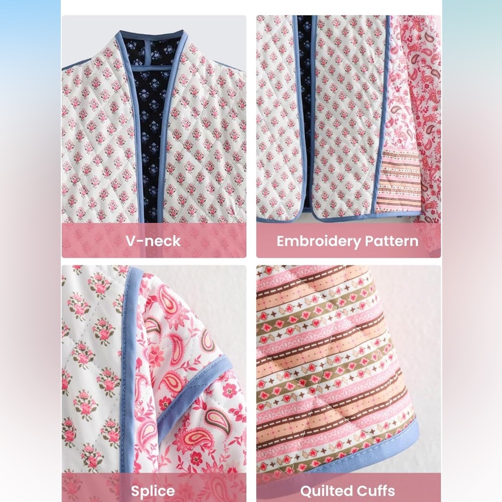 Reversible Patterned Women's Jacket - image 9